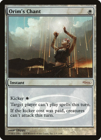 Orim's Chant [Judge Gift Cards 2008] | Empire Gaming NC