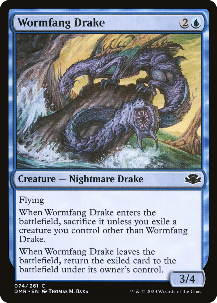 Wormfang Drake [Dominaria Remastered] | Empire Gaming NC