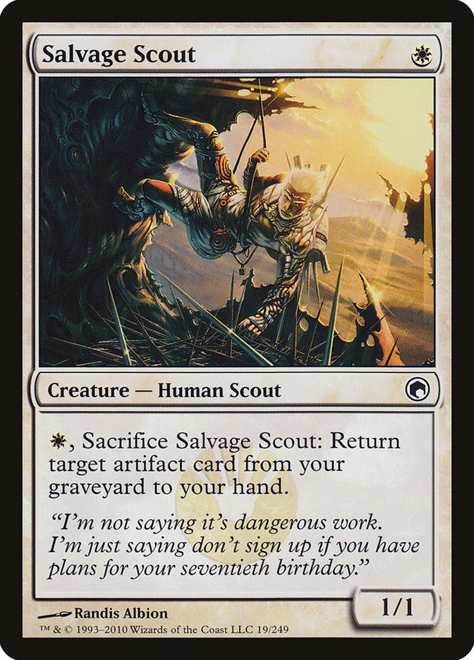 Salvage Scout [Scars of Mirrodin] | Empire Gaming NC