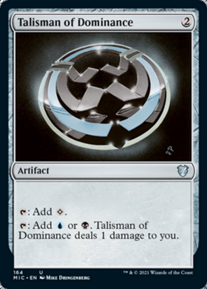 Talisman of Dominance [Innistrad: Midnight Hunt Commander] | Empire Gaming NC