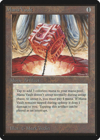 Mana Vault [Limited Edition Beta] | Empire Gaming NC