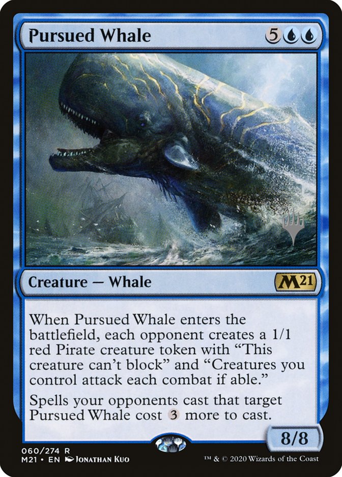 Pursued Whale (Promo Pack) [Core Set 2021 Promos] | Empire Gaming NC