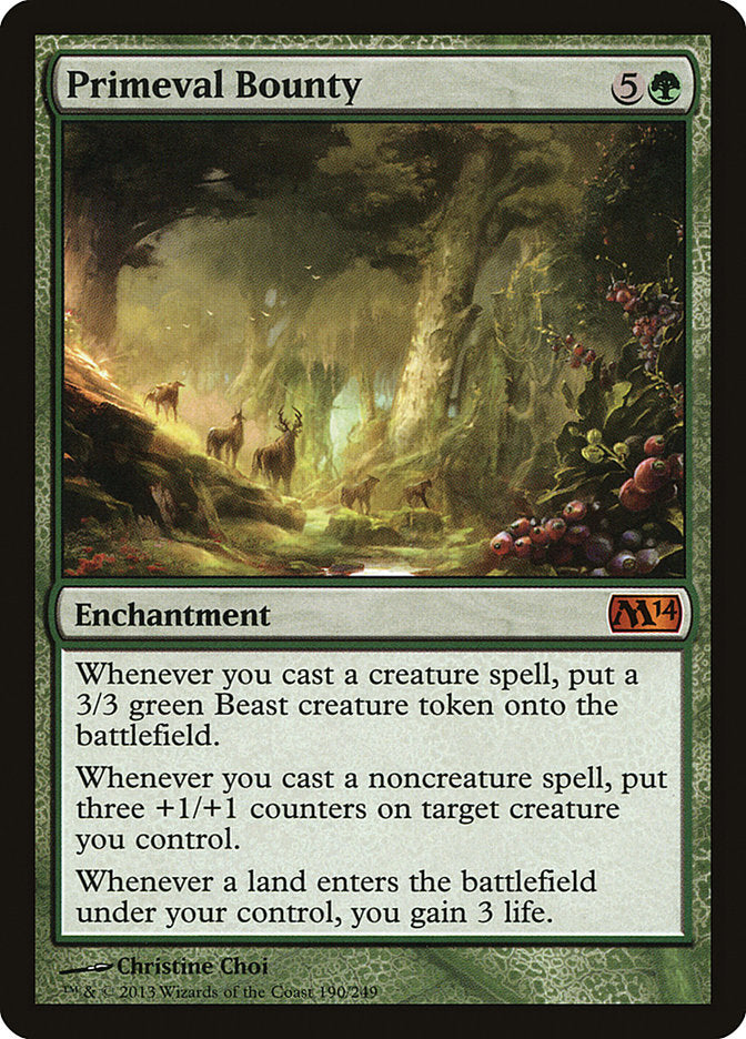 Primeval Bounty [Magic 2014] | Empire Gaming NC