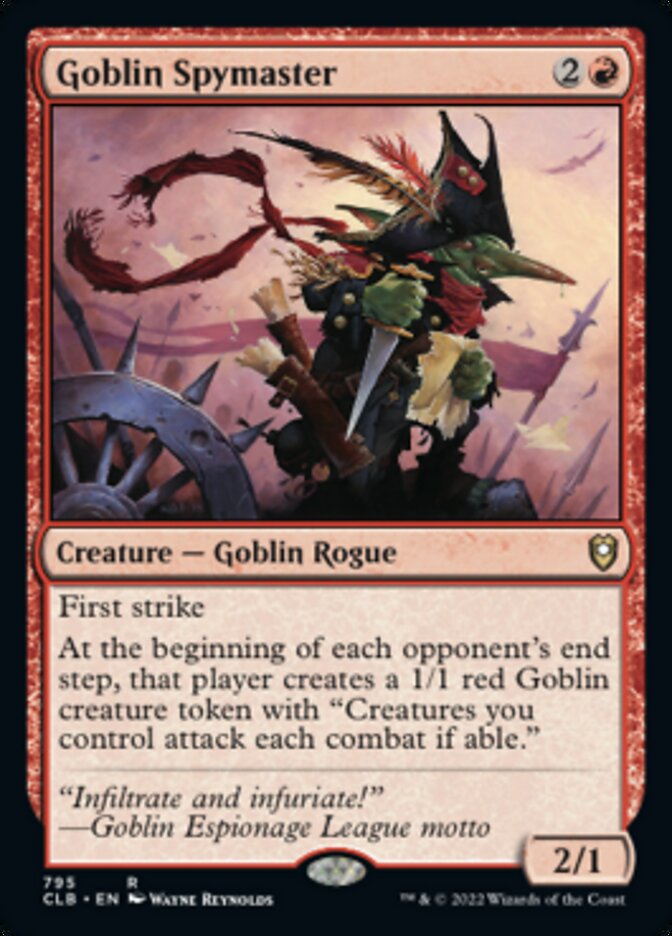 Goblin Spymaster [Commander Legends: Battle for Baldur's Gate] | Empire Gaming NC