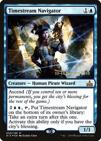 Timestream Navigator [Rivals of Ixalan Promos] | Empire Gaming NC