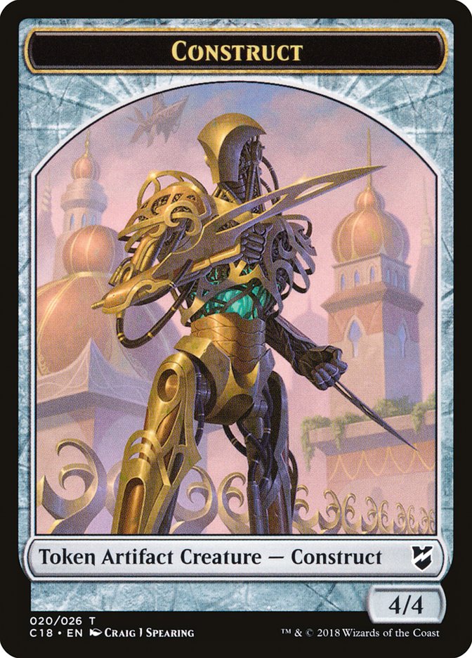 Construct (020/026) [Commander 2018 Tokens] | Empire Gaming NC