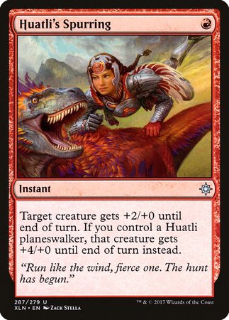 Huatli's Spurring [Ixalan] | Empire Gaming NC