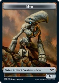 Myr (024) // Shapeshifter Double-sided Token [Double Masters Tokens] | Empire Gaming NC