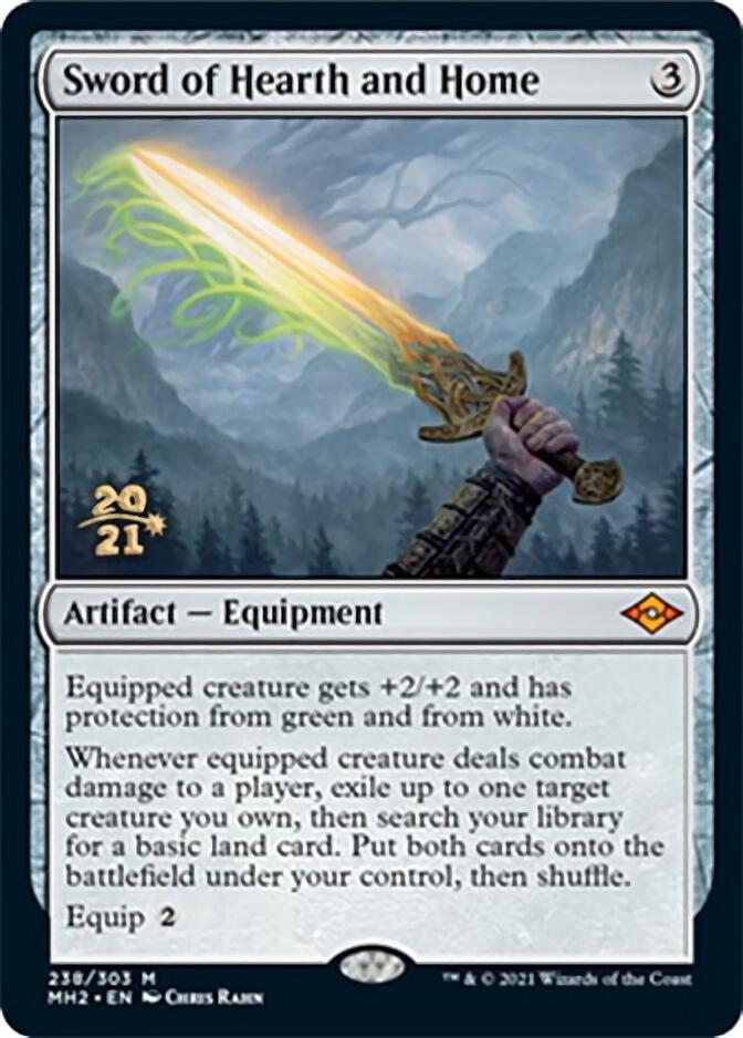 Sword of Hearth and Home [Modern Horizons 2 Prerelease Promos] | Empire Gaming NC