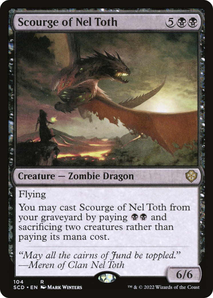 Scourge of Nel Toth [Starter Commander Decks] | Empire Gaming NC