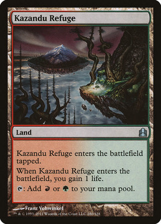 Kazandu Refuge [Commander 2011] | Empire Gaming NC