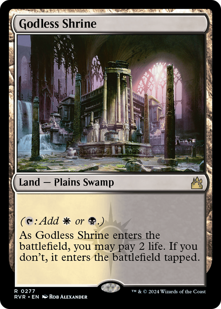 Godless Shrine [Ravnica Remastered] | Empire Gaming NC