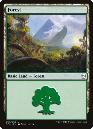 Forest (267) [Dominaria] | Empire Gaming NC