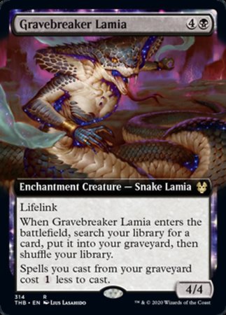 Gravebreaker Lamia (Extended Art) [Theros Beyond Death] | Empire Gaming NC