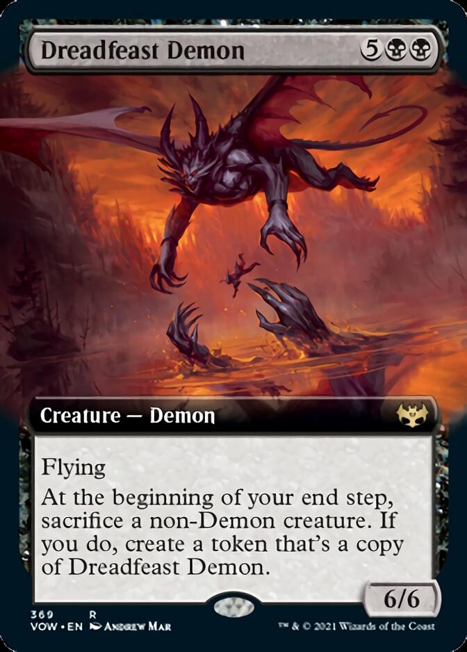 Dreadfeast Demon (Extended) [Innistrad: Crimson Vow] | Empire Gaming NC