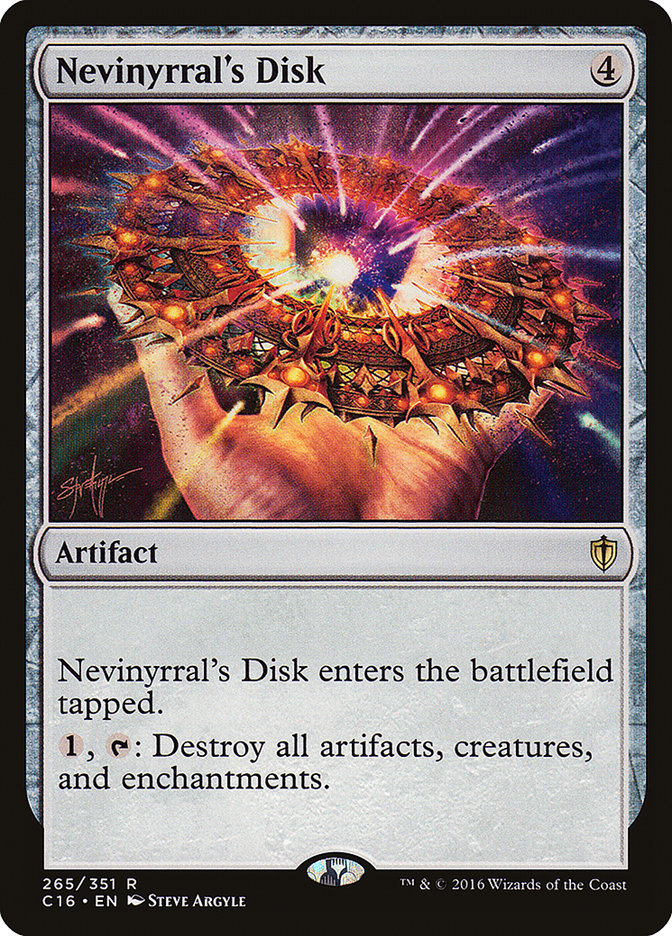 Nevinyrral's Disk [Commander 2016] | Empire Gaming NC