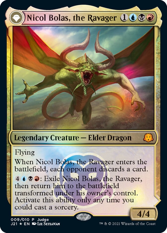 Nicol Bolas, the Ravager [Judge Gift Cards 2021] | Empire Gaming NC