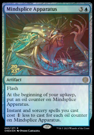 Mindsplice Apparatus [Phyrexia: All Will Be One Prerelease Promos] | Empire Gaming NC