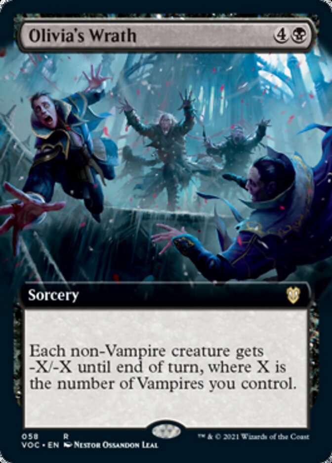 Olivia's Wrath (Extended) [Innistrad: Crimson Vow Commander] | Empire Gaming NC