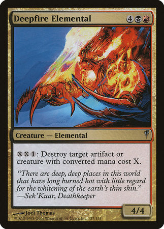 Deepfire Elemental [Coldsnap] | Empire Gaming NC