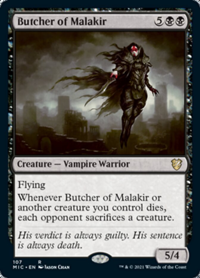 Butcher of Malakir [Innistrad: Midnight Hunt Commander] | Empire Gaming NC