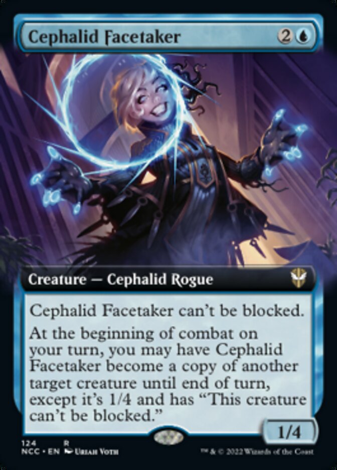 Cephalid Facetaker (Extended Art) [Streets of New Capenna Commander] | Empire Gaming NC