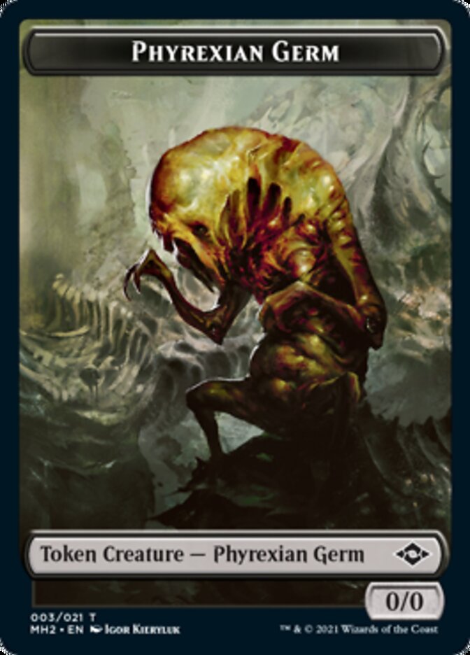 Phyrexian Germ Token [Modern Horizons 2 Tokens] | Empire Gaming NC