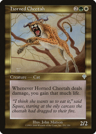 Horned Cheetah [Invasion] | Empire Gaming NC