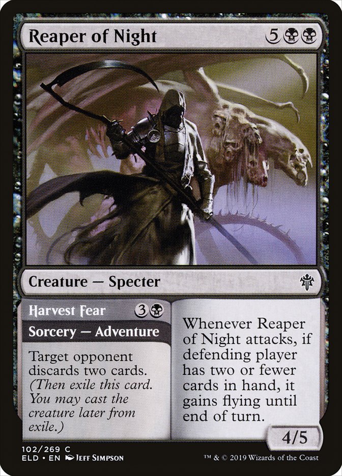 Reaper of Night // Harvest Fear [Throne of Eldraine] | Empire Gaming NC