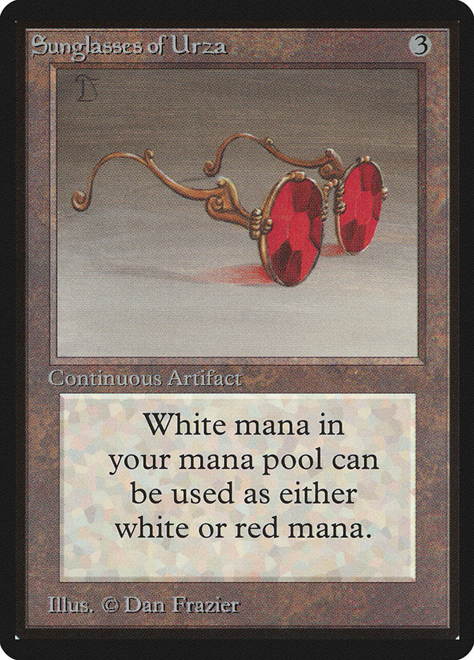 Sunglasses of Urza [Limited Edition Beta] | Empire Gaming NC