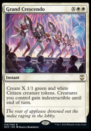 Grand Crescendo (Promo Pack) [Streets of New Capenna Commander Promos] | Empire Gaming NC