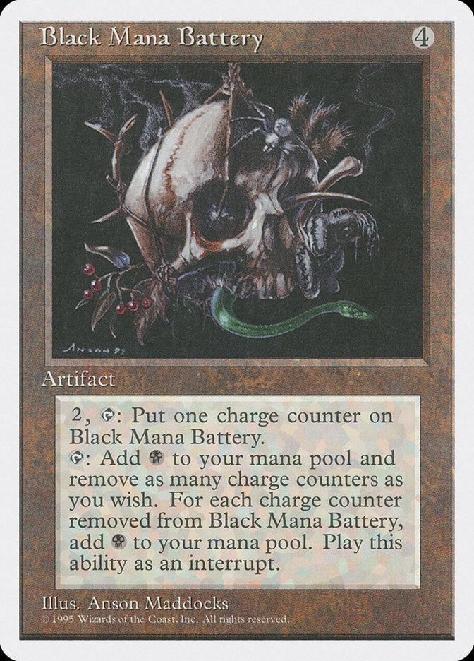 Black Mana Battery [Fourth Edition] | Empire Gaming NC