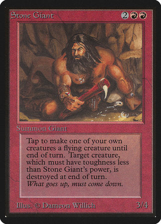 Stone Giant [Limited Edition Beta] | Empire Gaming NC