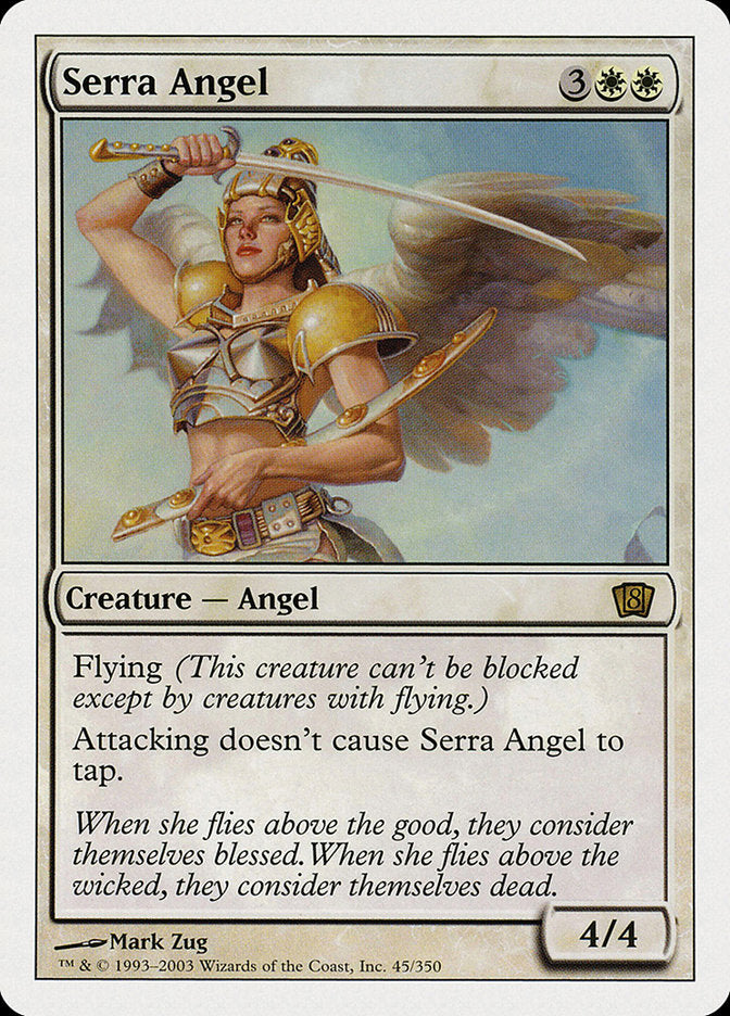 Serra Angel [Eighth Edition] | Empire Gaming NC