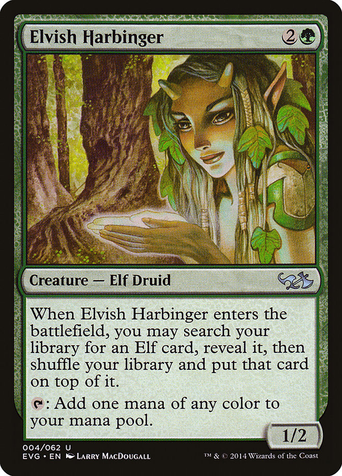 Elvish Harbinger (Elves vs. Goblins) [Duel Decks Anthology] | Empire Gaming NC