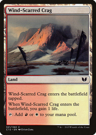 Wind-Scarred Crag [Commander 2015] | Empire Gaming NC