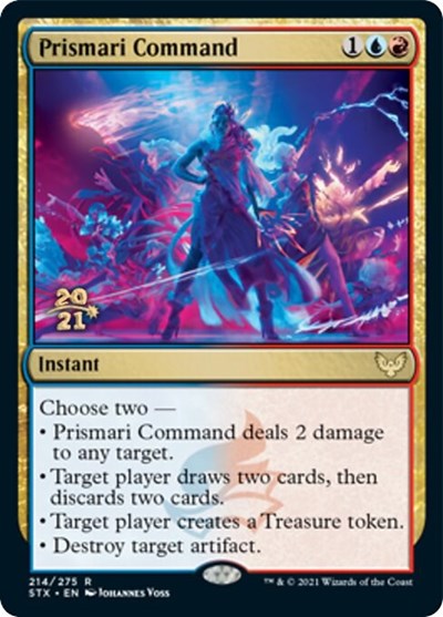 Prismari Command [Strixhaven: School of Mages Prerelease Promos] | Empire Gaming NC