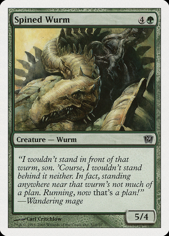 Spined Wurm [Ninth Edition] | Empire Gaming NC