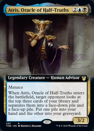 Atris, Oracle of Half-Truths (Extended Art) [Theros Beyond Death] | Empire Gaming NC