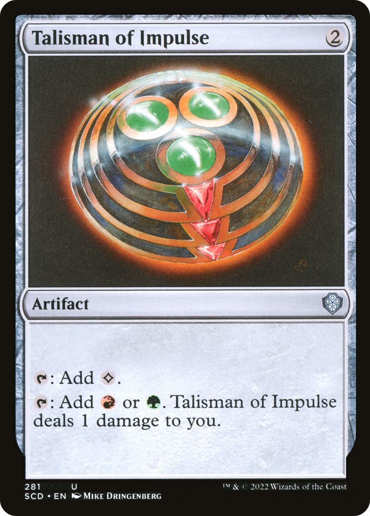 Talisman of Impulse [Starter Commander Decks] | Empire Gaming NC