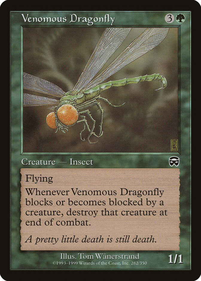 Venomous Dragonfly [Mercadian Masques] | Empire Gaming NC