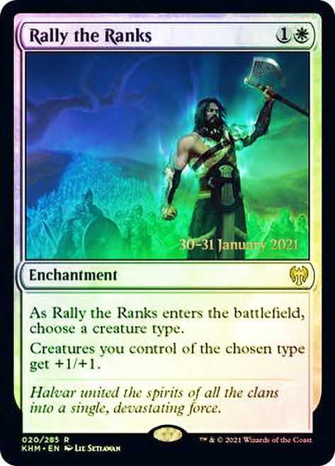 Rally the Ranks  [Kaldheim Prerelease Promos] | Empire Gaming NC