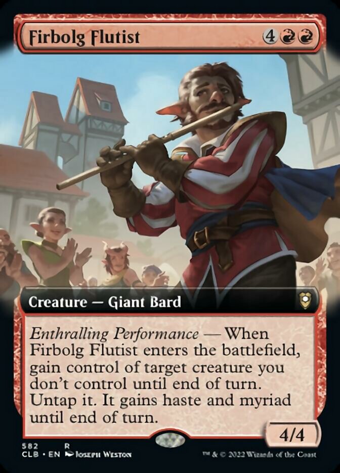 Firbolg Flutist (Extended Art) [Commander Legends: Battle for Baldur's Gate] | Empire Gaming NC