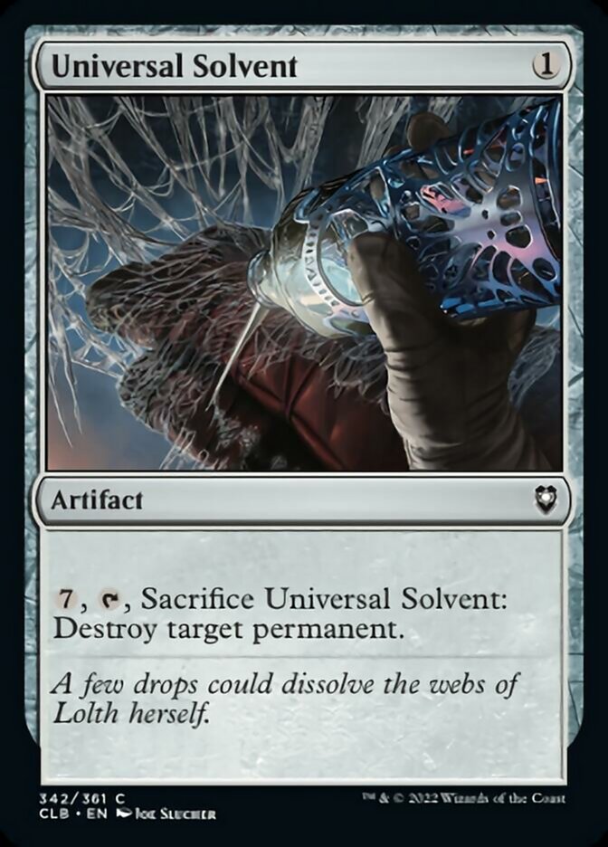 Universal Solvent [Commander Legends: Battle for Baldur's Gate] | Empire Gaming NC