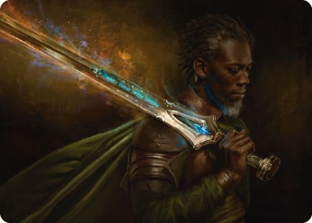 Anduril, Flame of the West Art Card [The Lord of the Rings: Tales of Middle-earth Art Series] | Empire Gaming NC