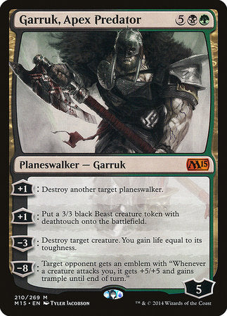 Garruk, Apex Predator [Magic 2015] | Empire Gaming NC