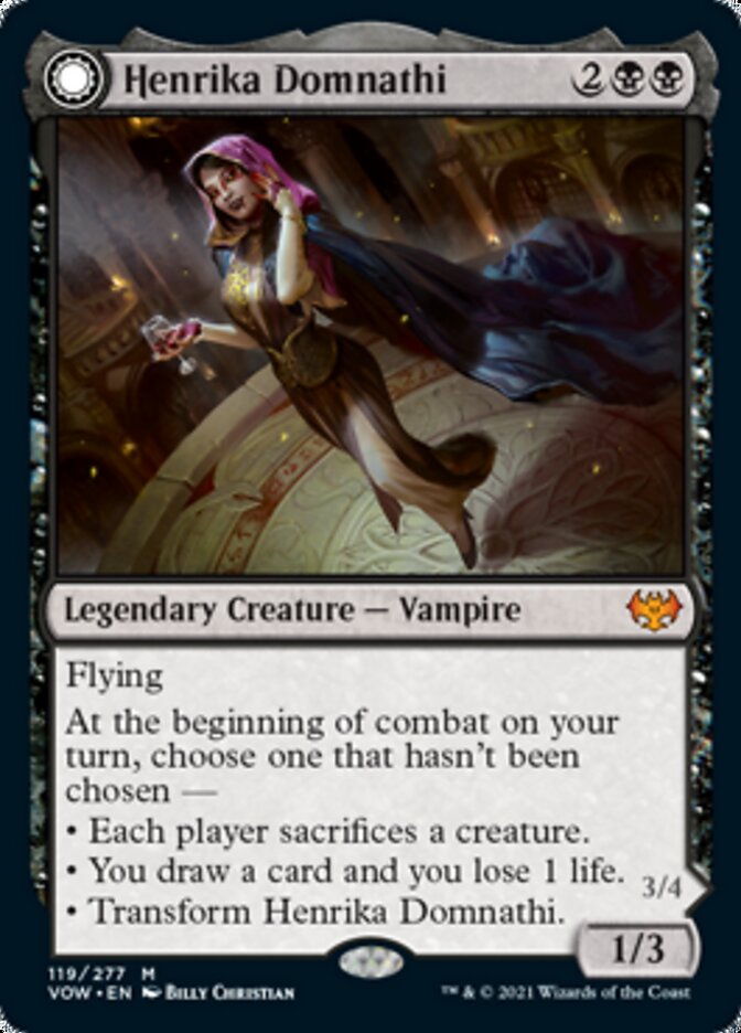 Henrika Domnathi // Henrika, Infernal Seer [Innistrad: Crimson Vow] | Empire Gaming NC