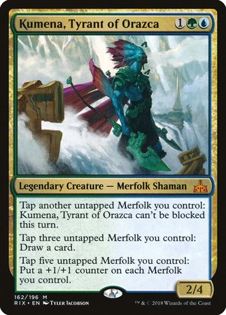 Kumena, Tyrant of Orazca [Rivals of Ixalan] | Empire Gaming NC