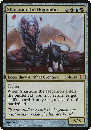 Sharuum the Hegemon (Commander 2013) [Commander 2013 Oversized] | Empire Gaming NC