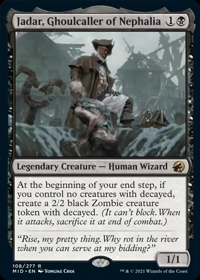 Jadar, Ghoulcaller of Nephalia [Innistrad: Midnight Hunt] | Empire Gaming NC